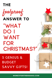 the foolproof answer to what do i want for christmas