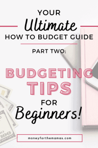 budgeting tips for beginners