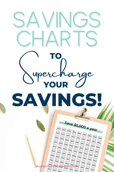 savings charts to supercharge your savings