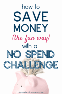 save money the fun way with a no spend challenge