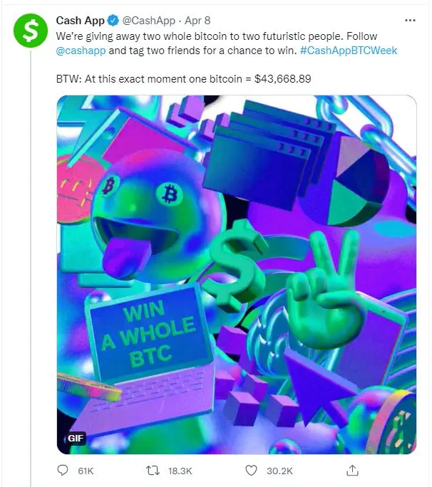 cash app sweepstakes