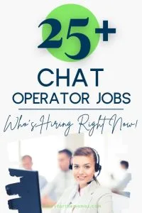 25+ chat operator jobs