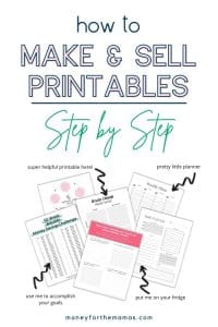 make and sell printables