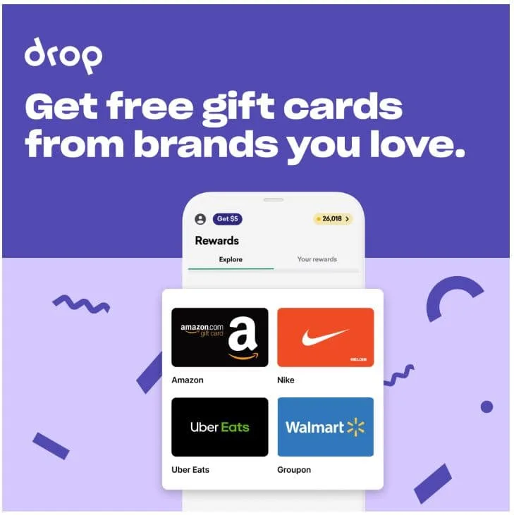 sign up for Drop