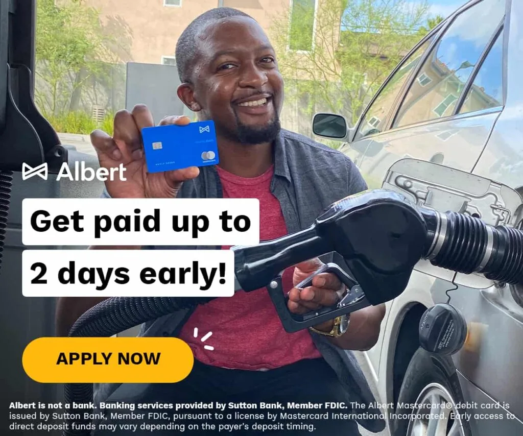 albert app get paid early