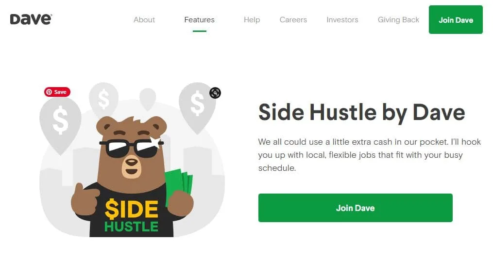 Dave side hustle