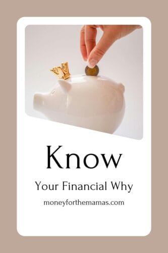 know your financial why