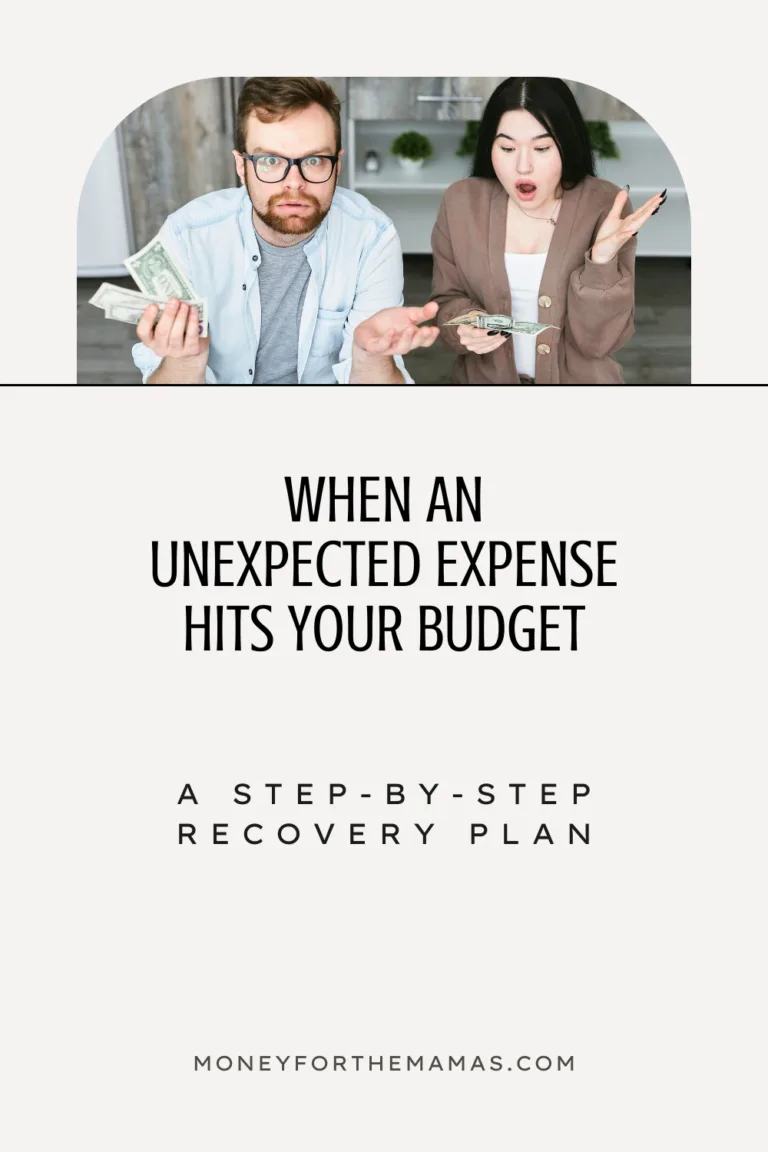 unexpected expense